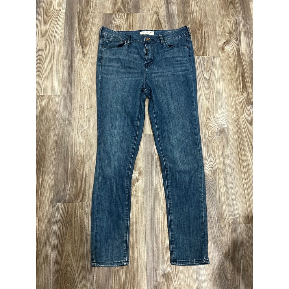 Bullhead Denim Co Women High Rise Skinniest Jeans Dark Wash Size 30